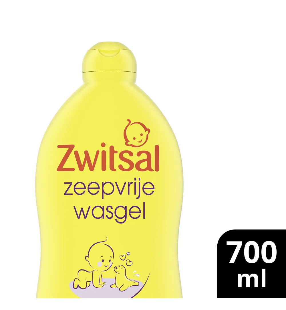 Zwitsal Wasgel zeepvrij (700 ml)