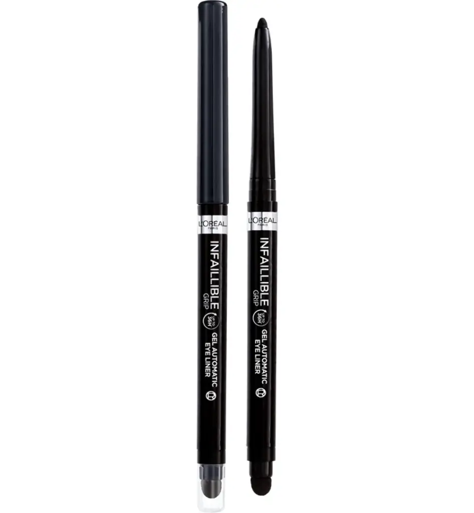 L'Oréal Paris infailliblegrip gel automatic eyeliner zwart (1 stuk)