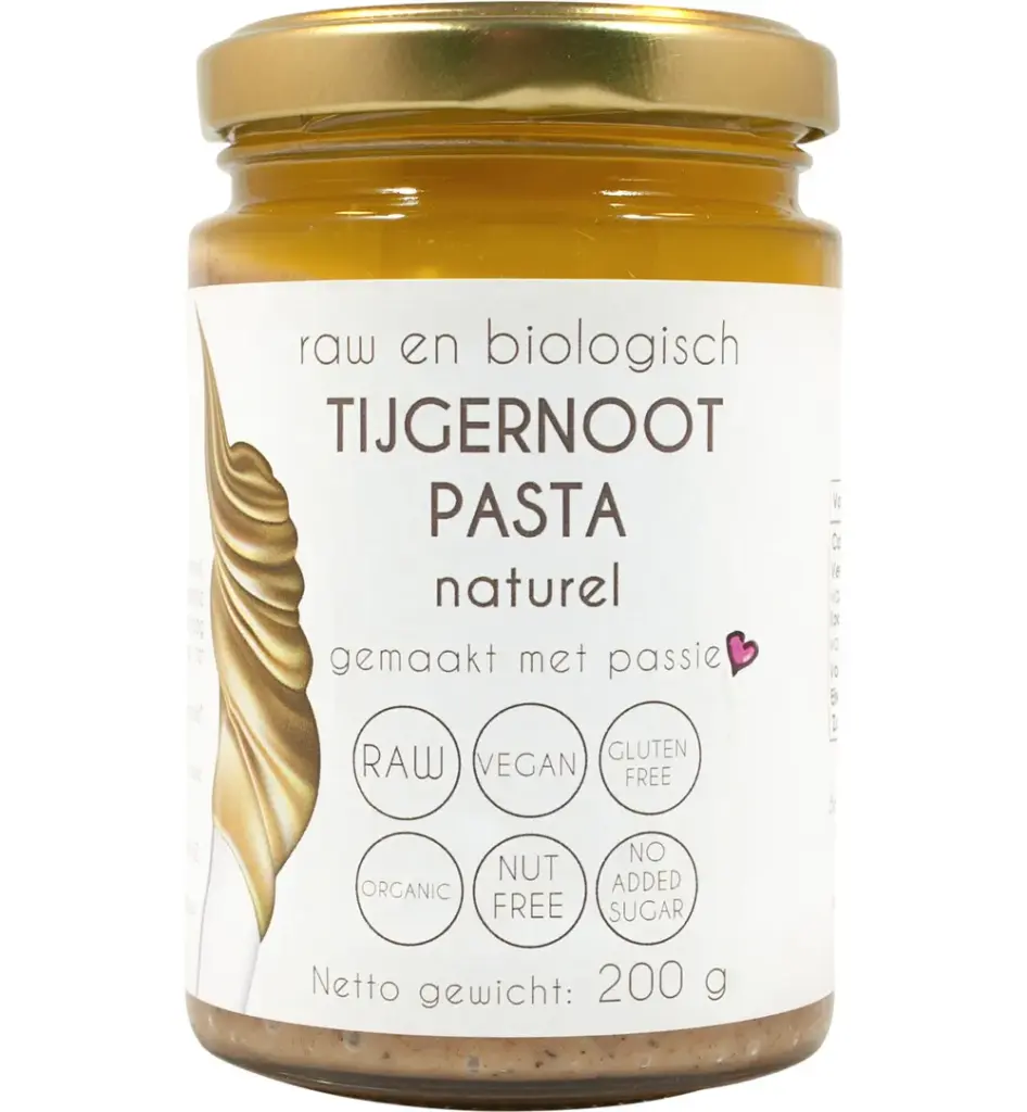 Vitiv Tijgernoot Pasta Naturel (200 gr)