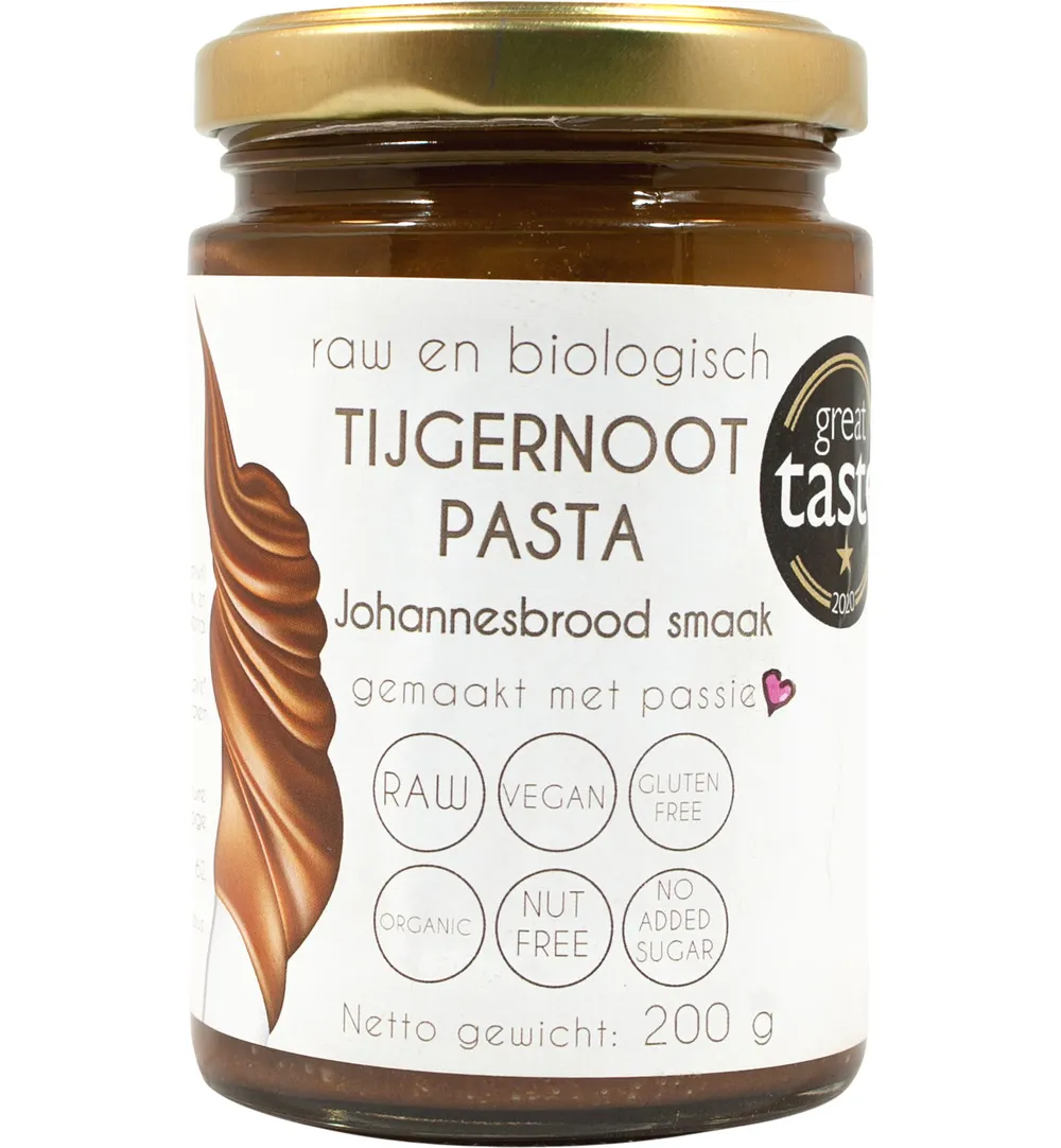 Vitiv Tijgernoot Pasta Johannesbrood Bio (200 gr)