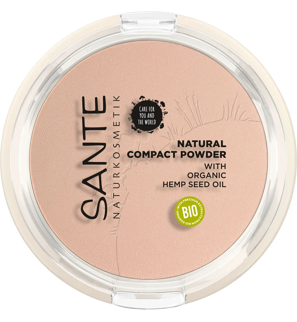 Sante Compact make-up 01 cool ivory (9 gr)