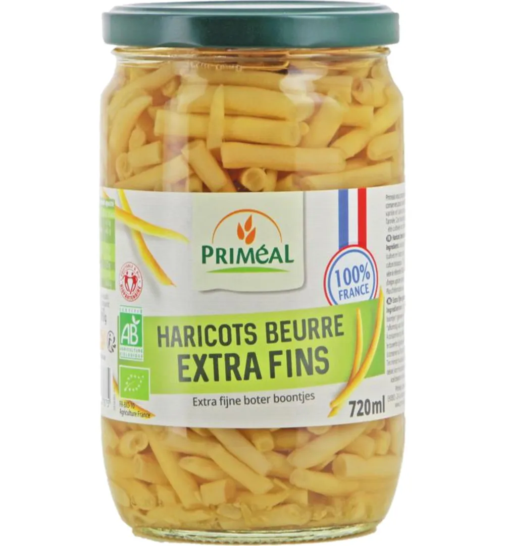 Priméal Boterbonen Extra Fijn Uit Frankrijk Bio (660 gr)