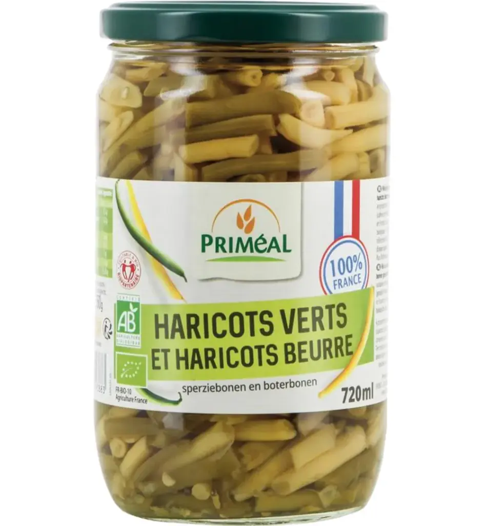 Priméal Sperziebonen En Boterbonen Uit Frankrijk Bio (660 gr)