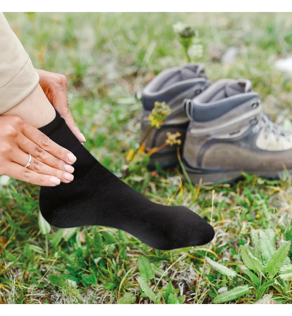 Lucovitaal Bamboe Wandel, Werk & Sportsokken 35-38 (1 paar) - image 2