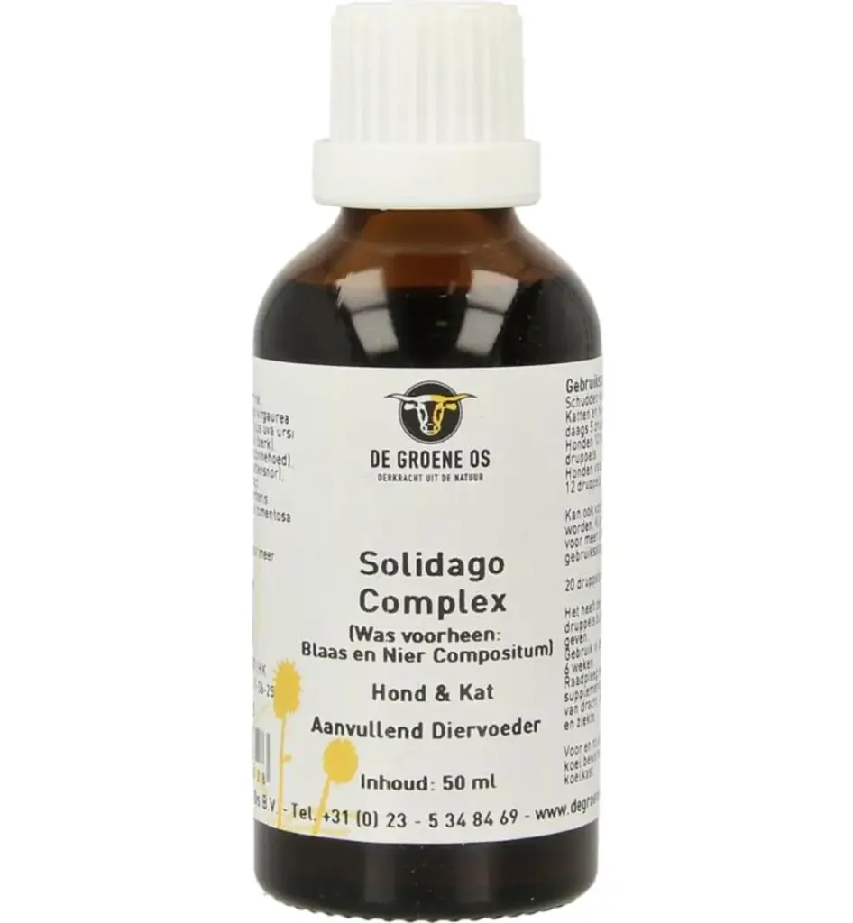 Degroene Os Solidago Complex Hond/Kat (50 ml)
