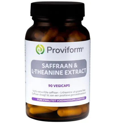 Proviform Saffraan 30Mg Active & Theanine Extract (90 vega capsules)