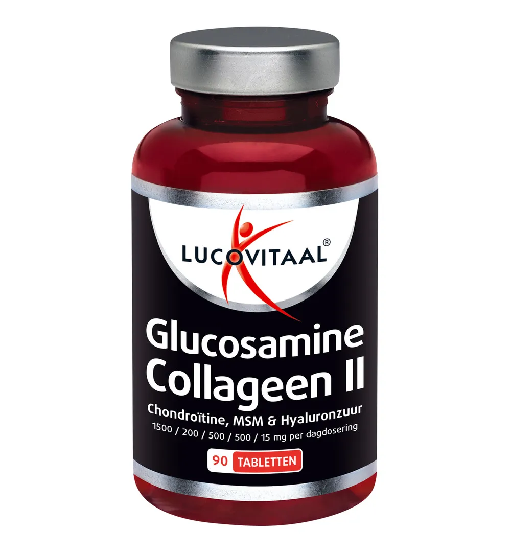 Lucovitaal Glucosamine Collageen Type 2 (90 tabletten)