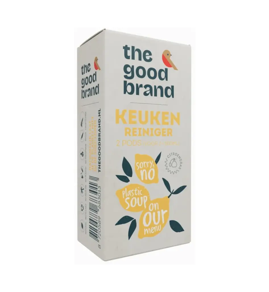 The Good Brand Keukenreiniger pods 2-pack (2 stuks)