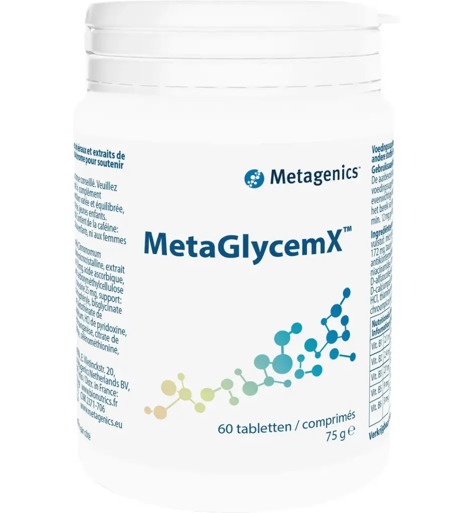 Metagenics Metaglycemx V2 Nf (60 tabletten)