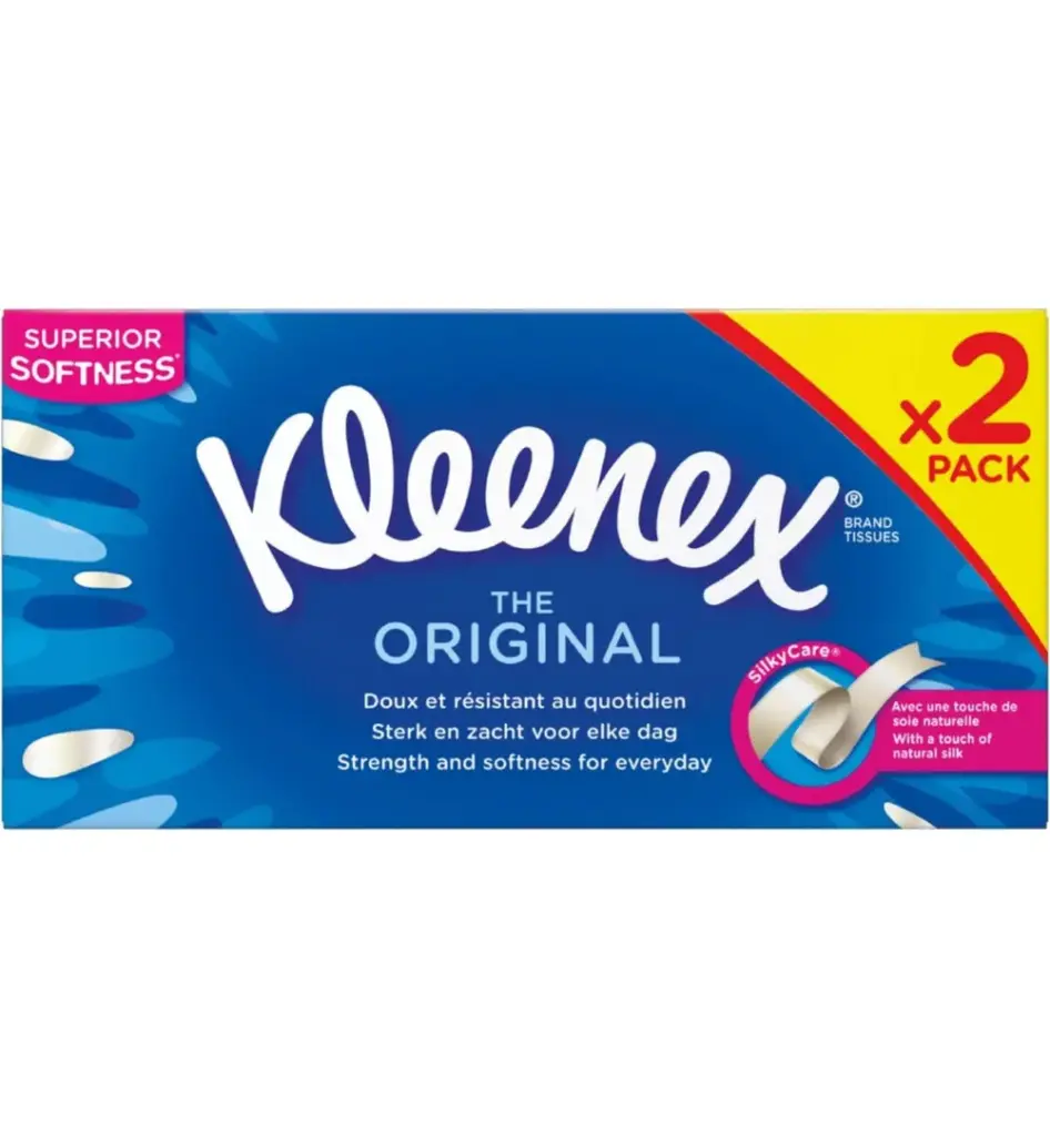Kleenex Tissues Original Duo Pack (2 x 72 stuks)