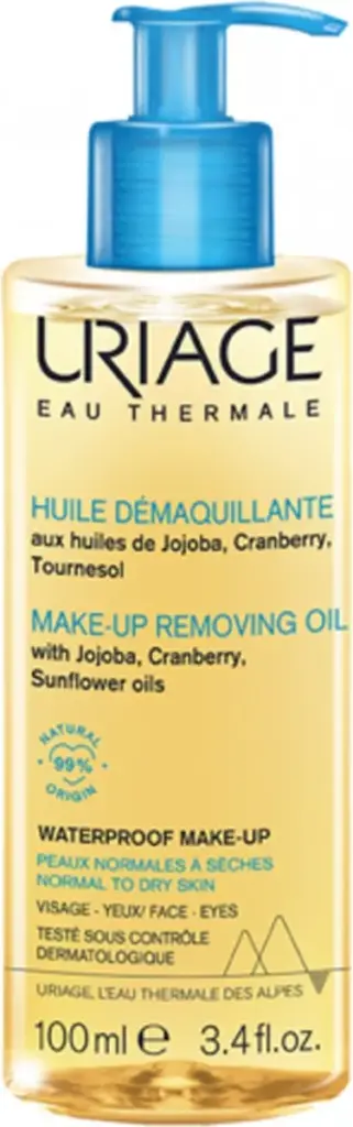 Uriage Thermaal water make-up verwijder olie (100 ml)
