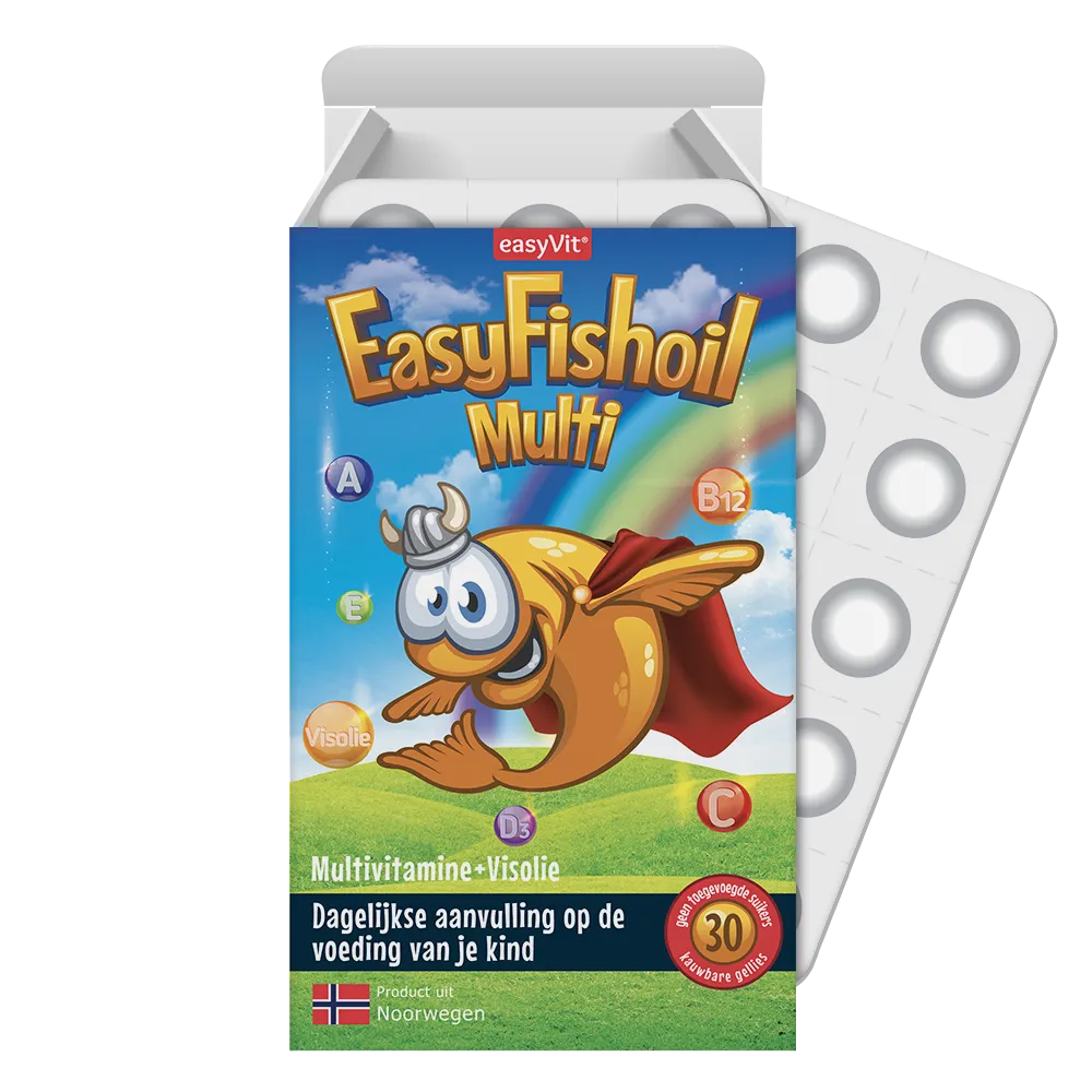 Easyvit Easyfishoil multi (30 kauwtabletten)
