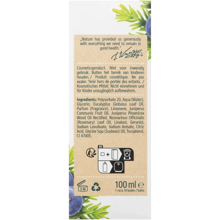 Kneipp Muscle soothing badolie jeneve (100 ml) - image 4