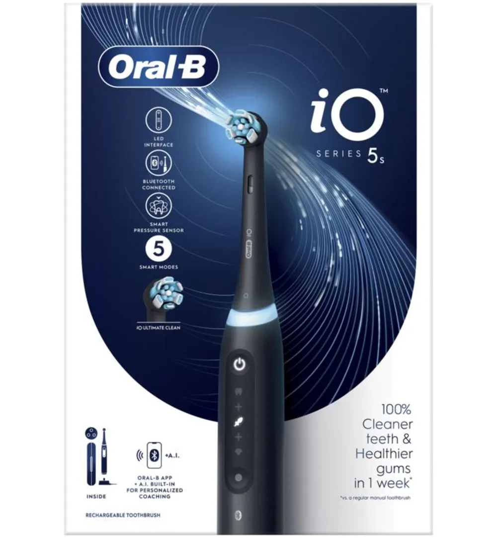 Oral-B Elektrische tandenborstel IO5S matt black (1 stuk)