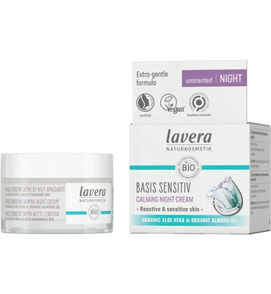 Lavera Basis sensitiv calming night cream EN-IT (50 ml)