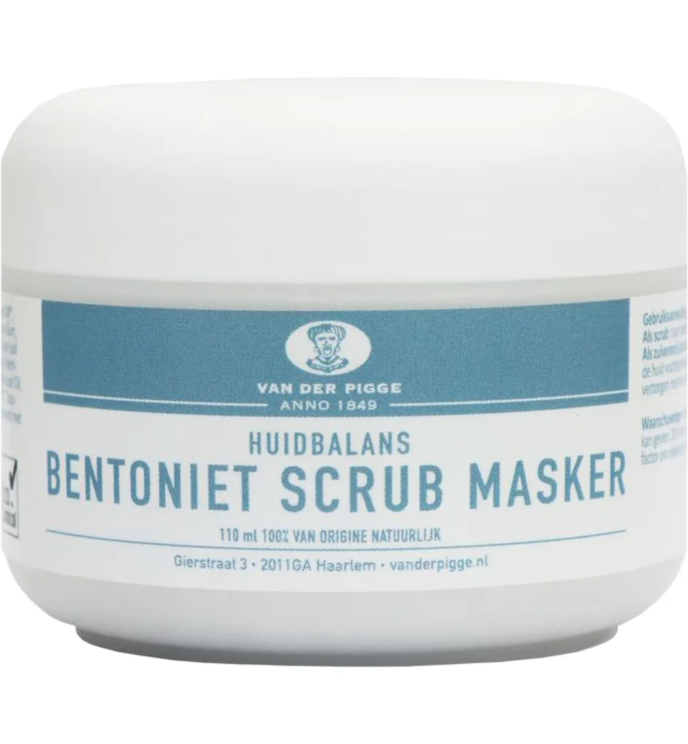 Pigge Huidbalans bentoniet scrub masker (110 ml)