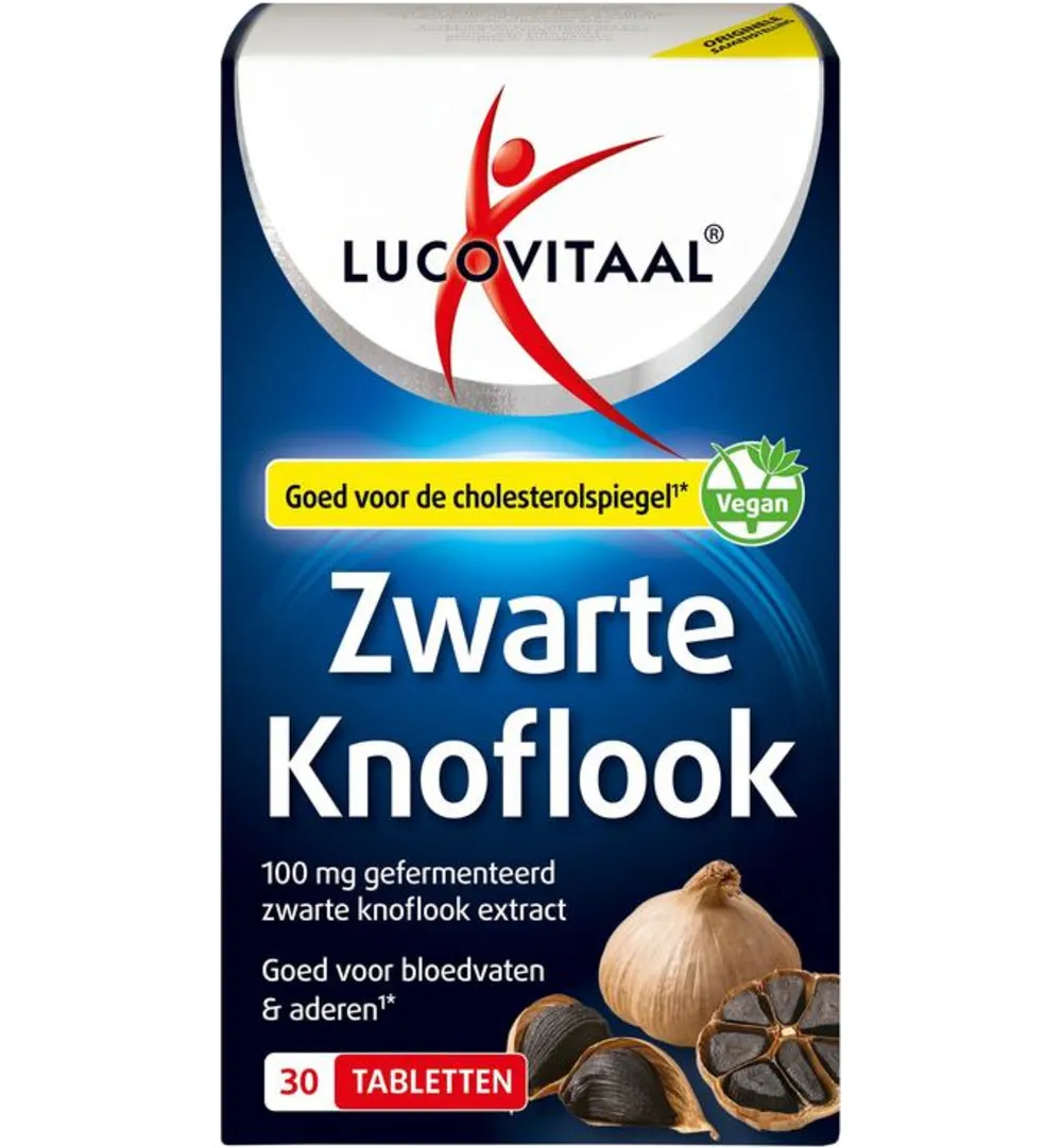 Lucovitaal Zwarte Knoflook (30 tabletten)