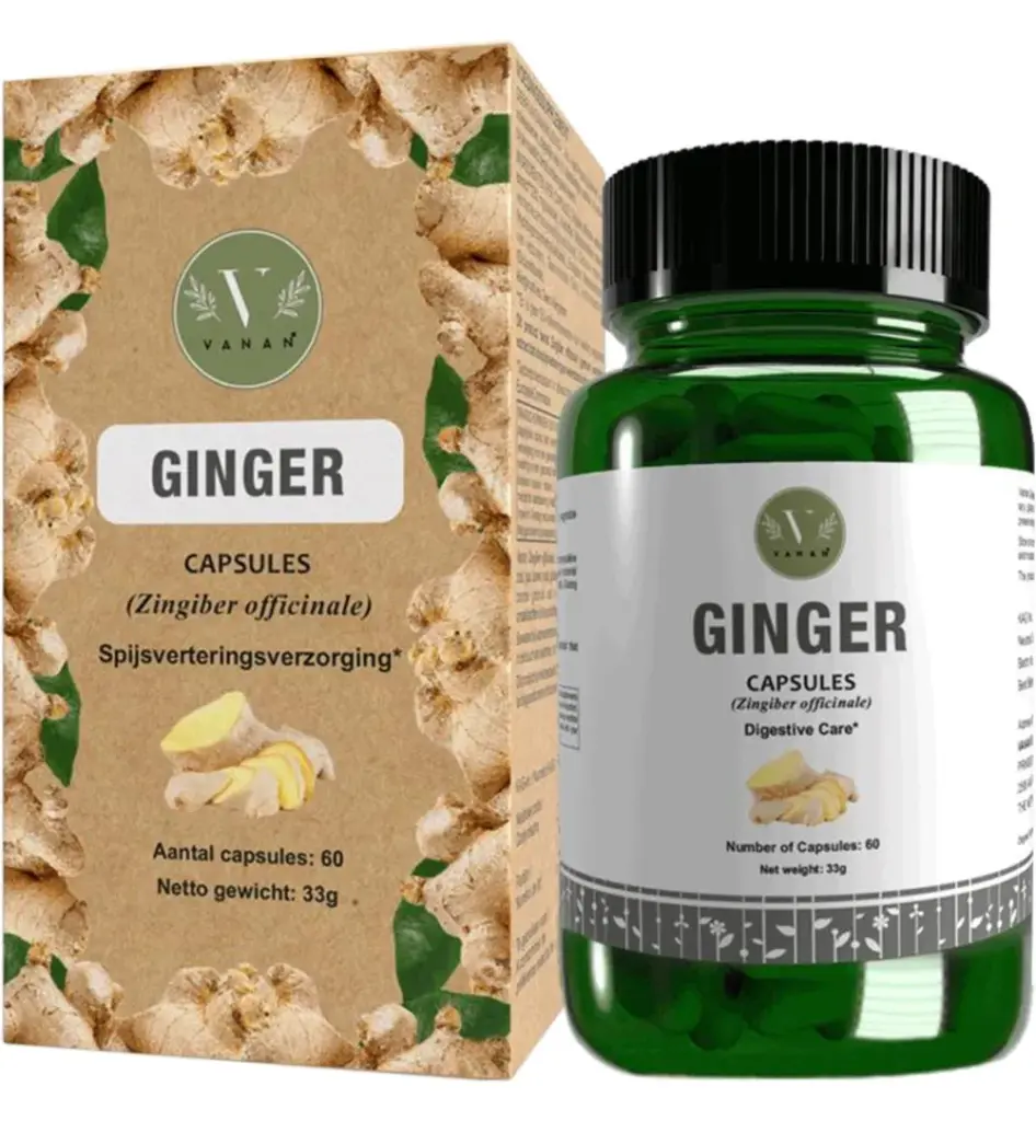 Vanan Ginger (60 capsules)