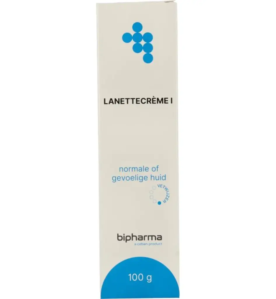 Bipharma Lanettecreme I Tube In Vouwdoos (100 gr)