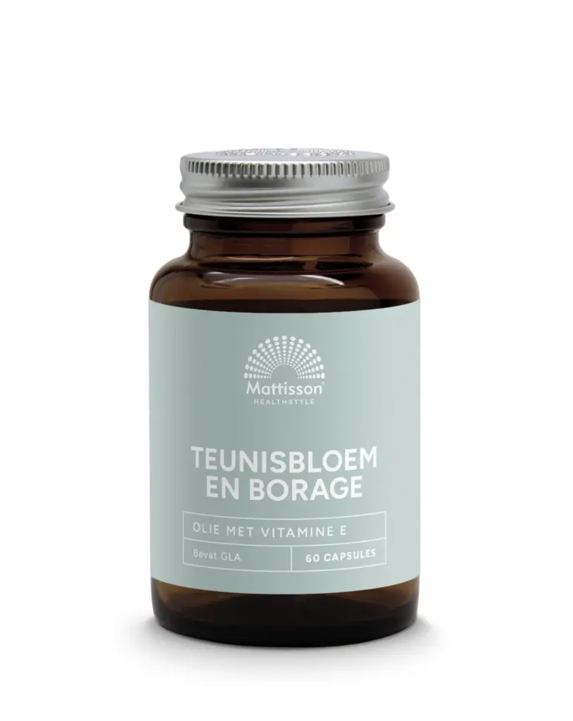Mattisson Teunisbloem En Borage Met 75Mg Gla (60 capsules)