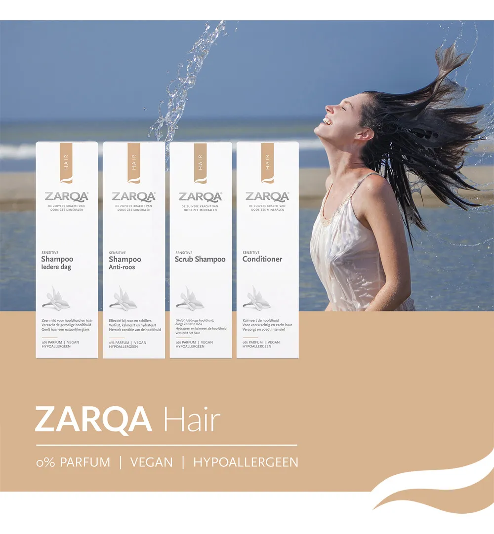 Zarqa Shampoo sensitive iedere dag (200 ml) - image 4