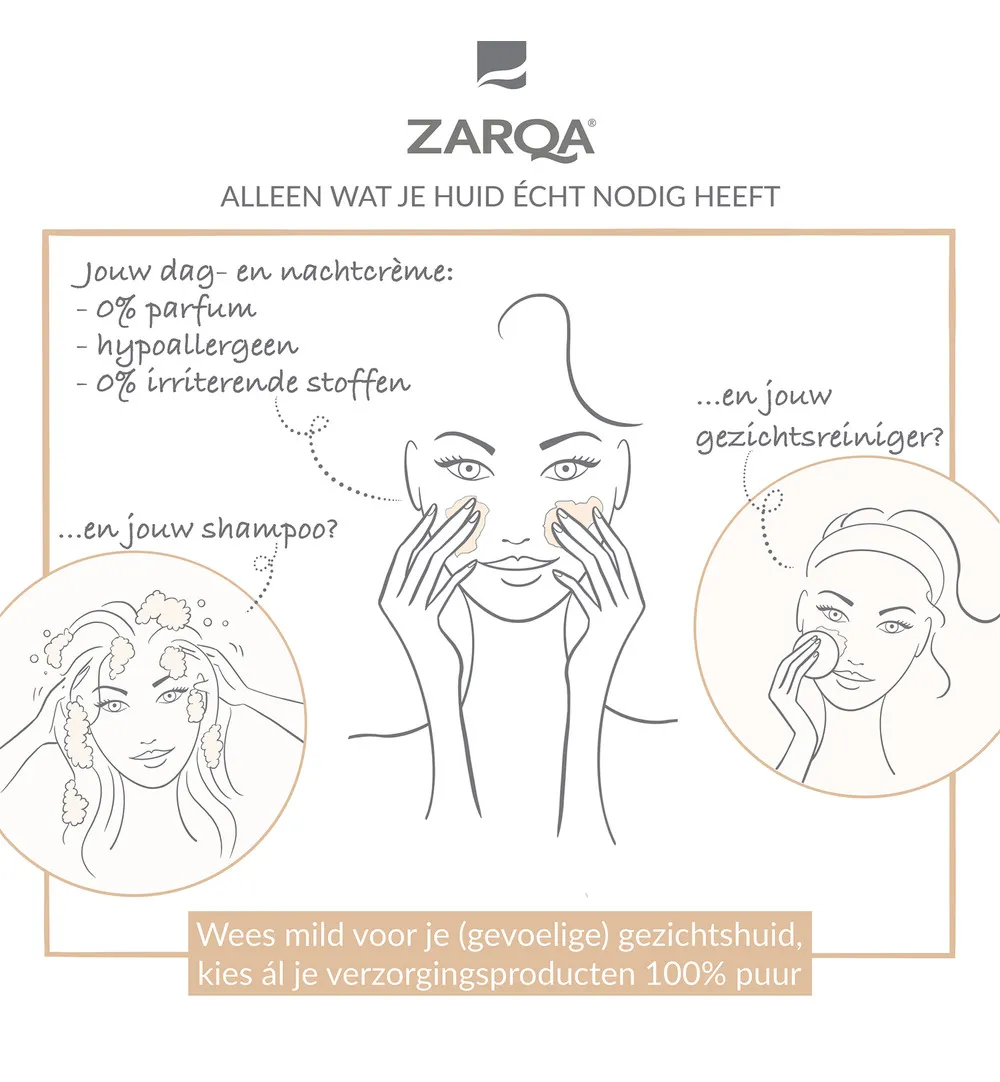 Zarqa Shampoo sensitive iedere dag (200 ml) - image 6
