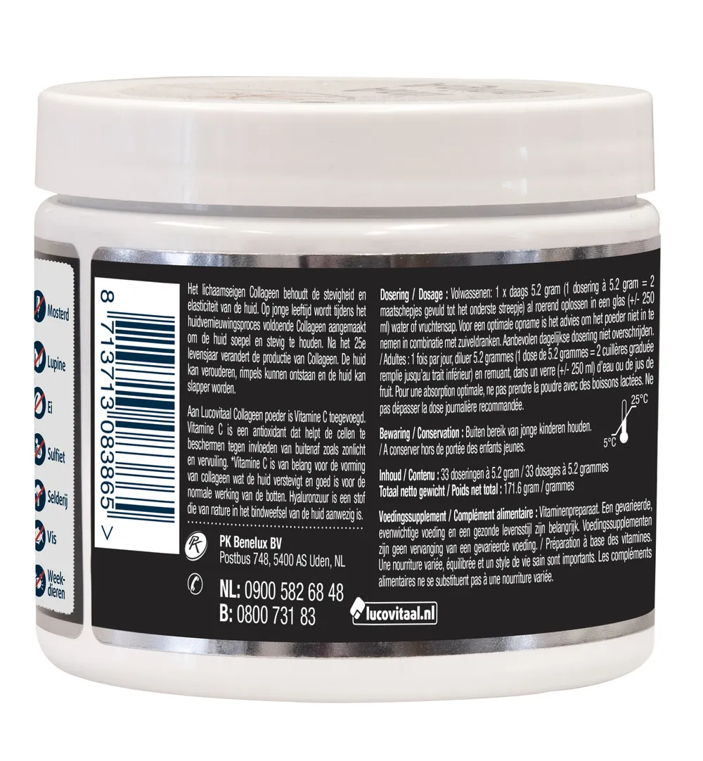Lucovitaal Super 5000Mg Collageen Poeder (171,6 gr) - image 2