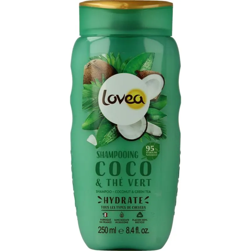 Lovea Shampoo coco &green tea (250 ml)