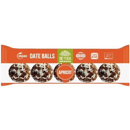 Bioyuga Date Balls Apricot Bio (45 gr)
