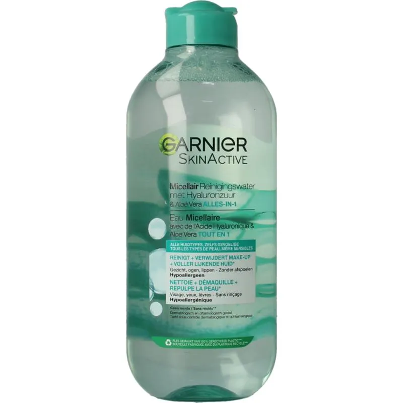 Garnier Skinactive Micellair Water Hyaluronzuur Aloe Vera (400 ml)