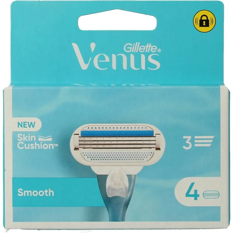 Gillette Venus smooth mesjes (4 stuks)