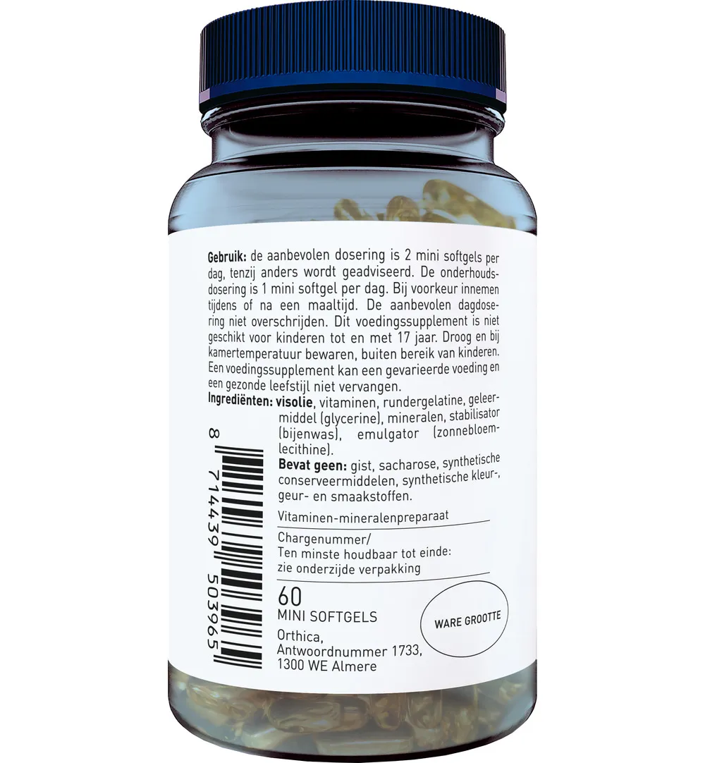 Orthica Multi Energie (60 softgels) - image 2