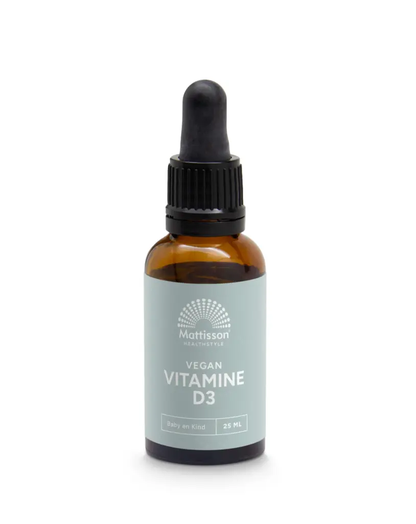 Mattisson Vitamine D3 Baby & Kind 10Mcg Vegan Druppels (25 ml)