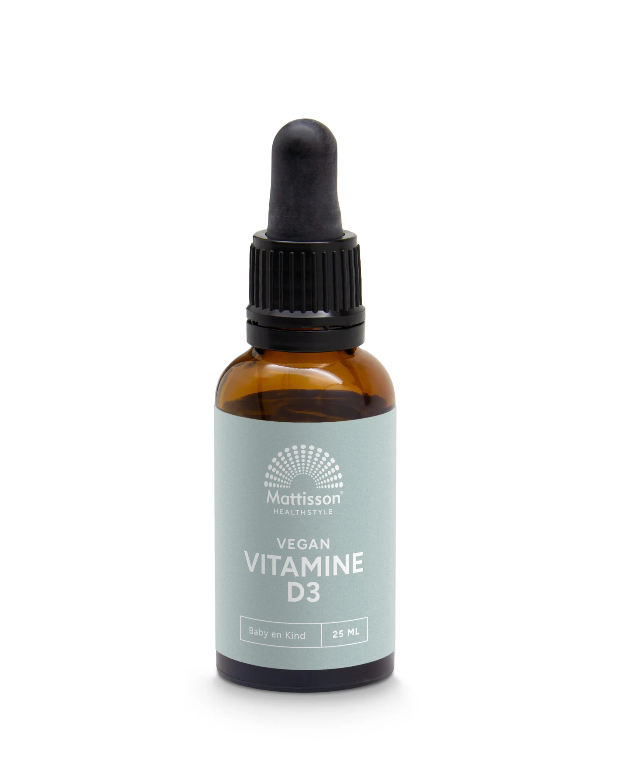 Mattisson Vitamine D3 Baby & Kind 10Mcg Vegan Druppels (25 ml)