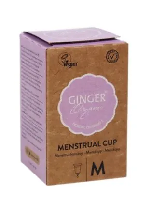 Ginger Organic Menstruatiecup Tpe - Maat M (1 stuk)