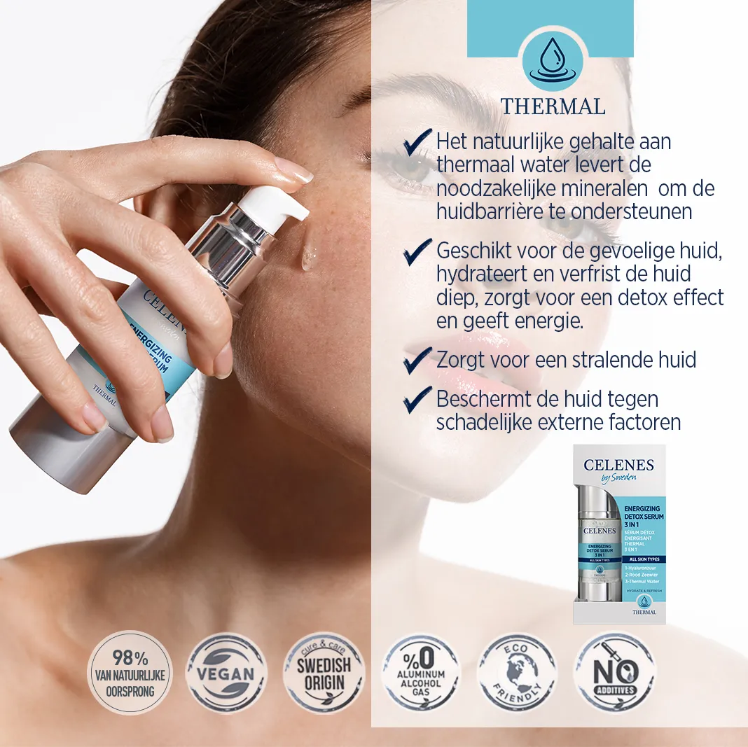 Celenes Thermal 3 in 1 detox serum (30 ml)