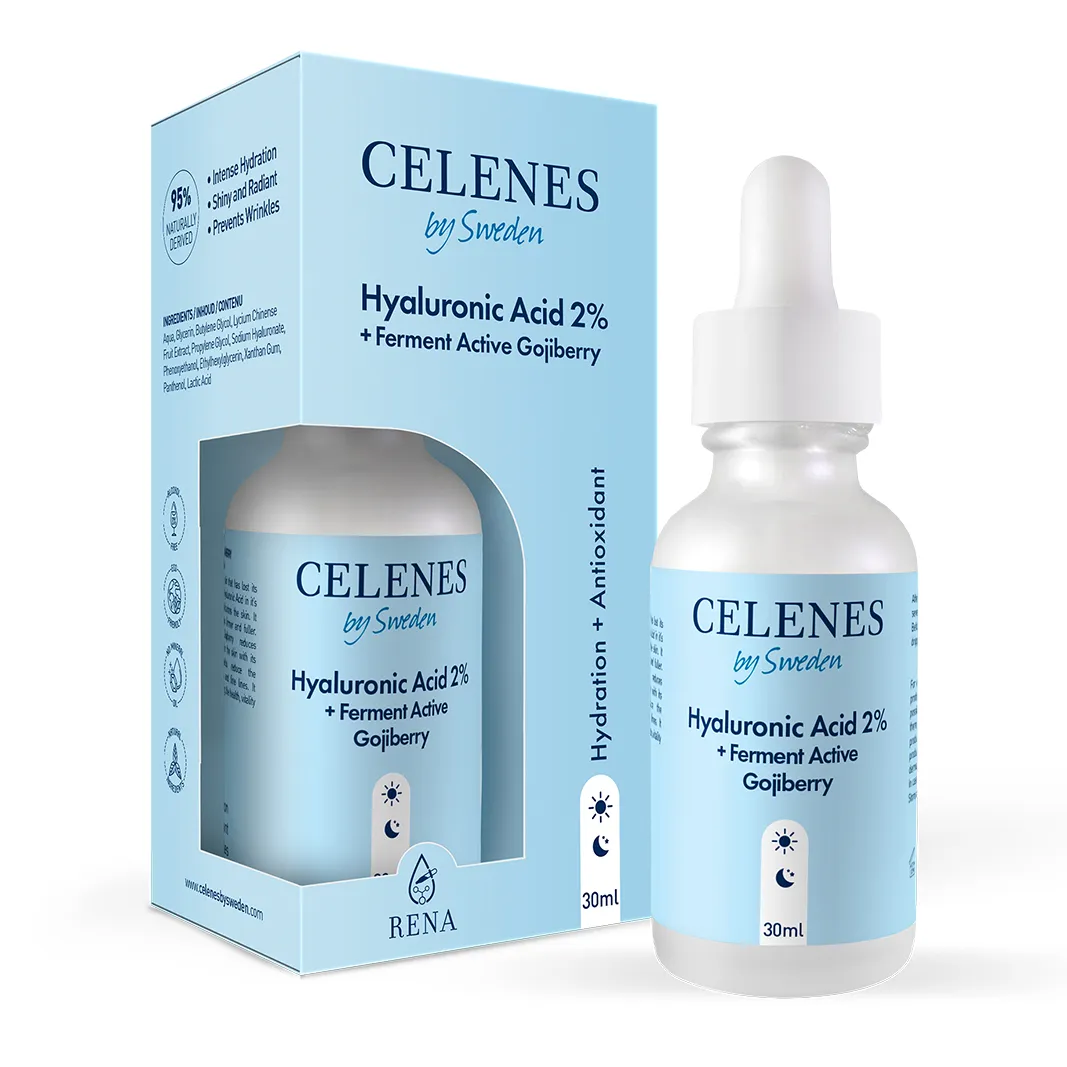 Celenes Serum hyaluronic acid + fermented active gojiberry (30 ml)