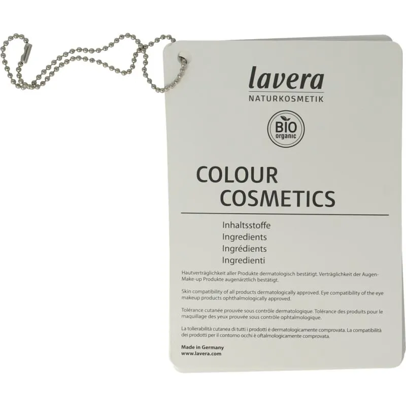 Lavera Colour Cosmetics Inci Boekje 2 023 (1 stuk)
