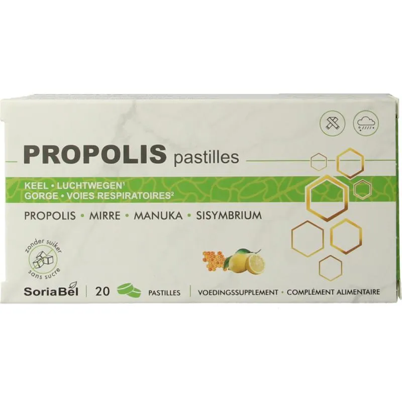 Soria Bel Propolis Pastilles (20 stuks)