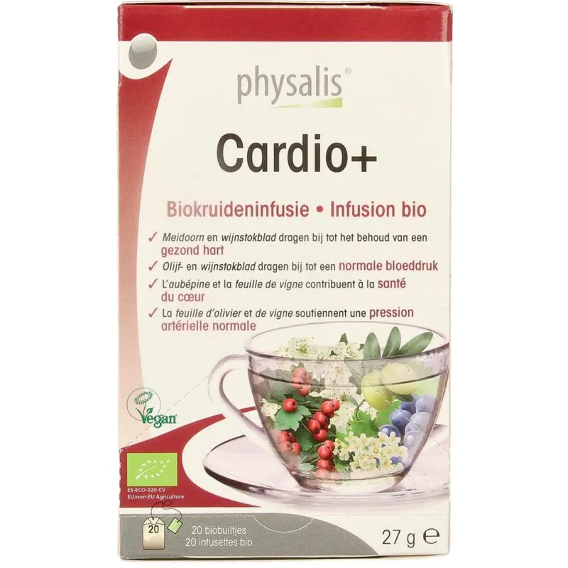 Physalis Cardio + Infusie Bio (20 stuks)