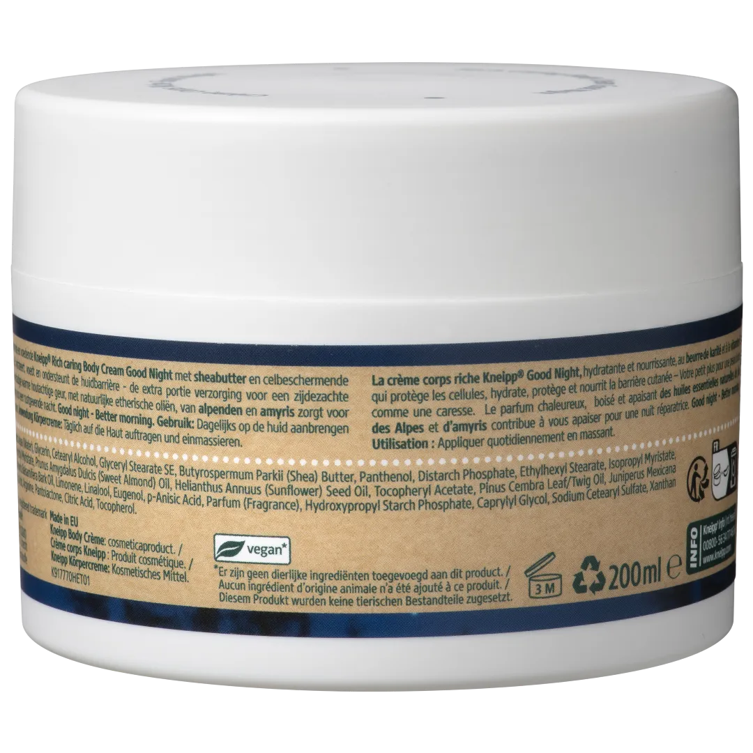 Kneipp Good night body cream (200 ml)