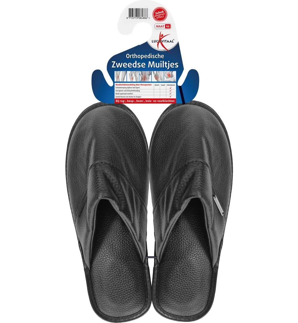 Lucovitaal Orth. Zweedse Muiltjes 46 (1 paar)