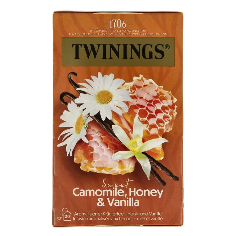 Twinings Kamille honing vanille (20 stuks)
