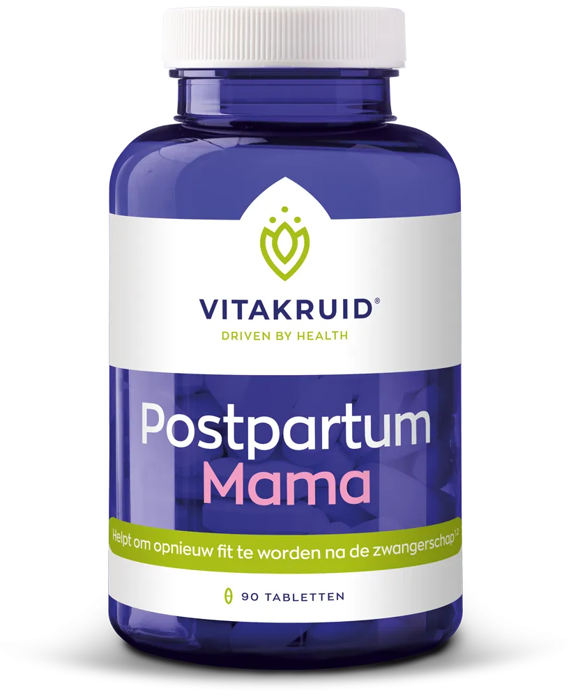 Vitakruid Postpartum Mama Oa Fenegriek, Shatavari & Choline (90 tabletten)