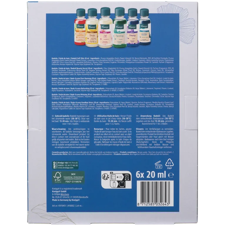 Kneipp Geschenkverpakking badolie (1 set) - image 2