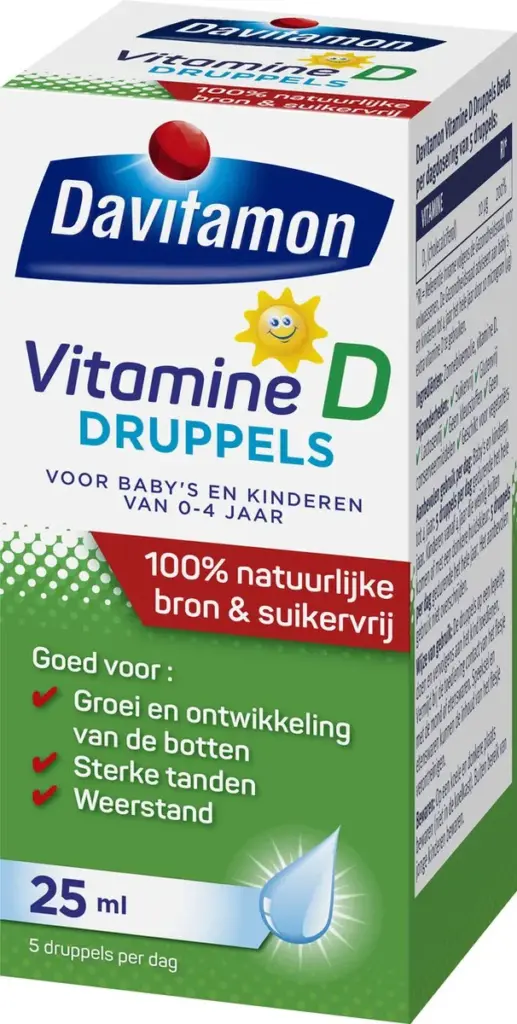 Davitamon Vitamine D druppels (25 ml)