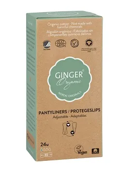 Ginger Organic Inlegkruisjes Flexibel (24 stuks)