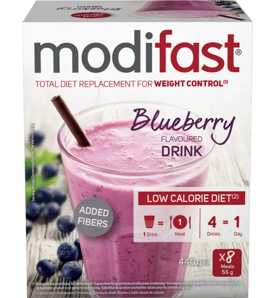 Modifast Intensive Milkshake Blueberry (440 gr)