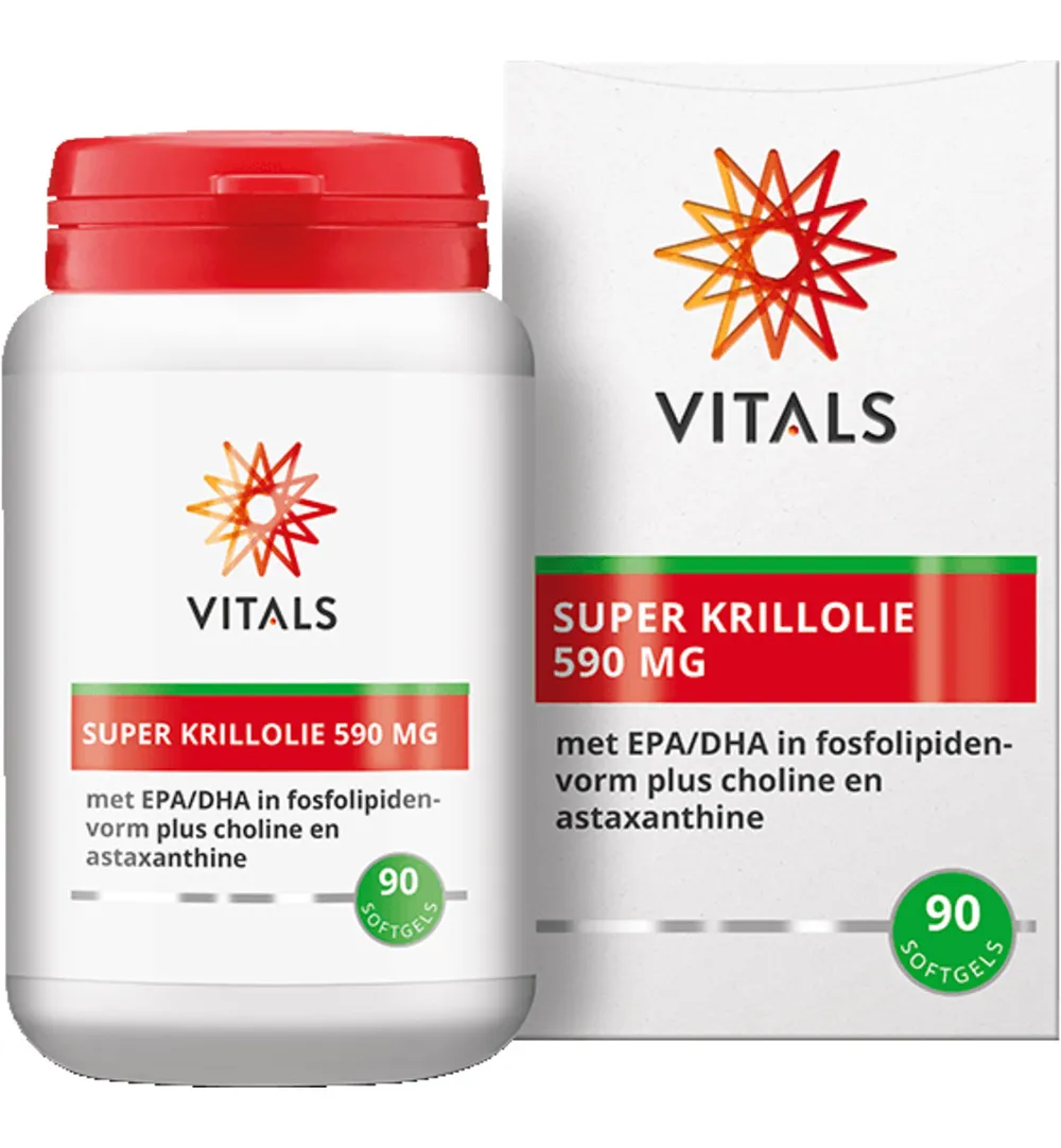 Vitals Super Krillolie 590 Mg (90 softgels)