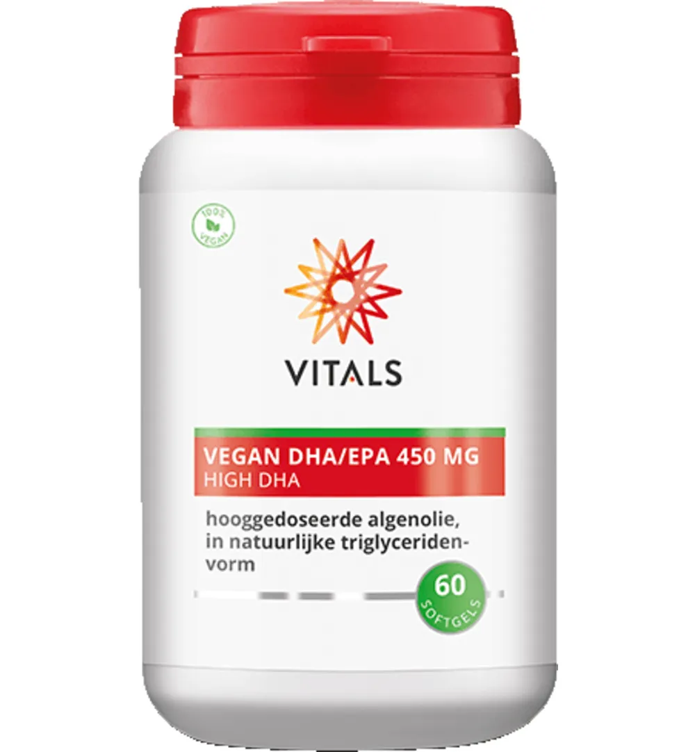 Vitals Vegan Dha/Epa 450 Mg (60 vega softgels) - image 2